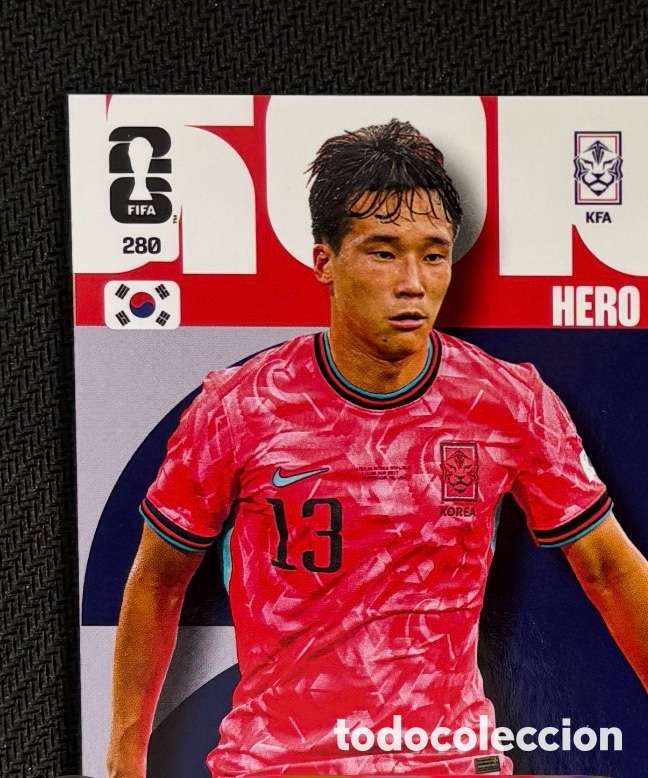 Coleccionismo Cromos antiguos: 280 LEE COREA DEL SUR Carta FIFA WORLD CUP 2026 mundial ADRENALYN XL