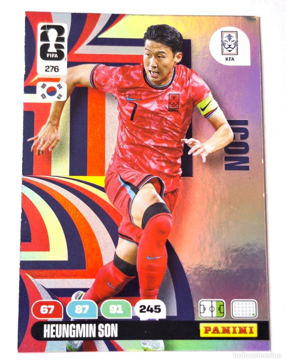 Coleccionismo Cromos antiguos: CROMO 276 - HEUNGMIN SON - COREA DEL SUR FIFA WORLD CUP 2026 - ADRENALYN - PANINI - NUEVO