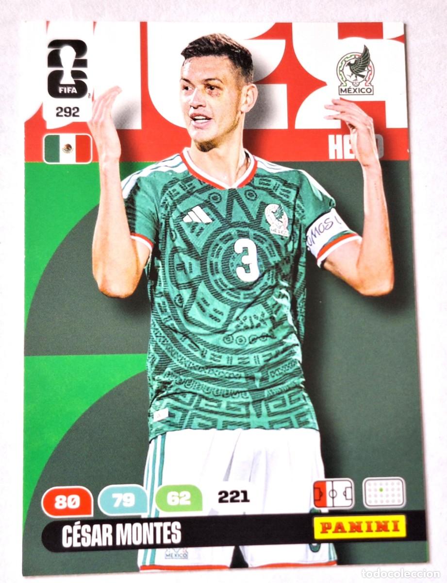 Coleccionismo Cromos antiguos: CROMO 292 - CESAR MONTES - MEXICO FIFA WORLD CUP 2026 - ADRENALYN - PANINI - NUEVO