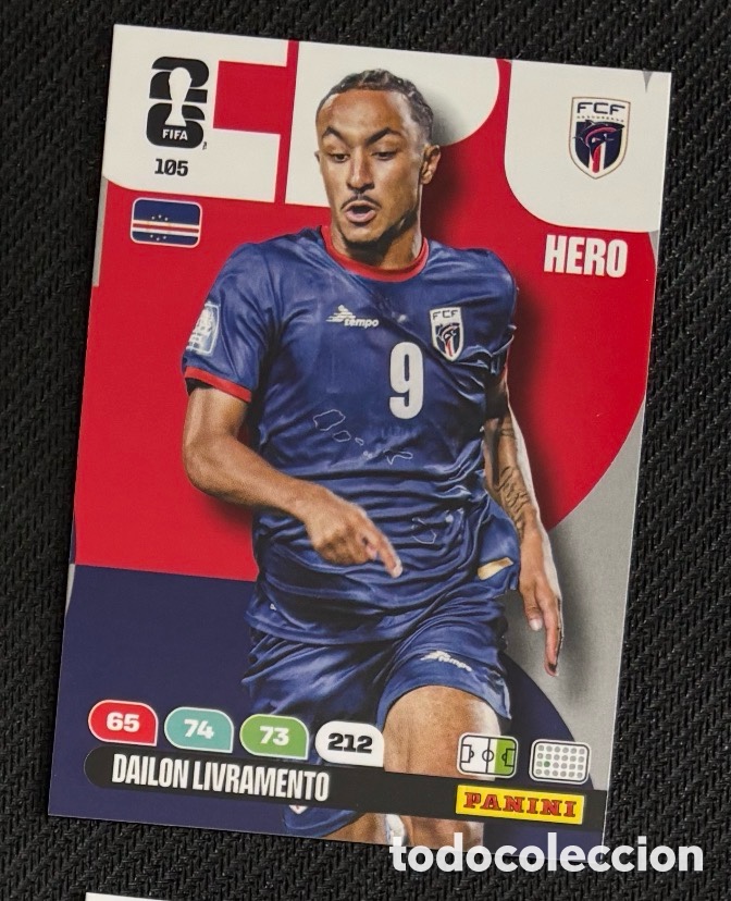 Coleccionismo Cromos antiguos: 105 DAILON LIVRAMENTO CABO VERDE