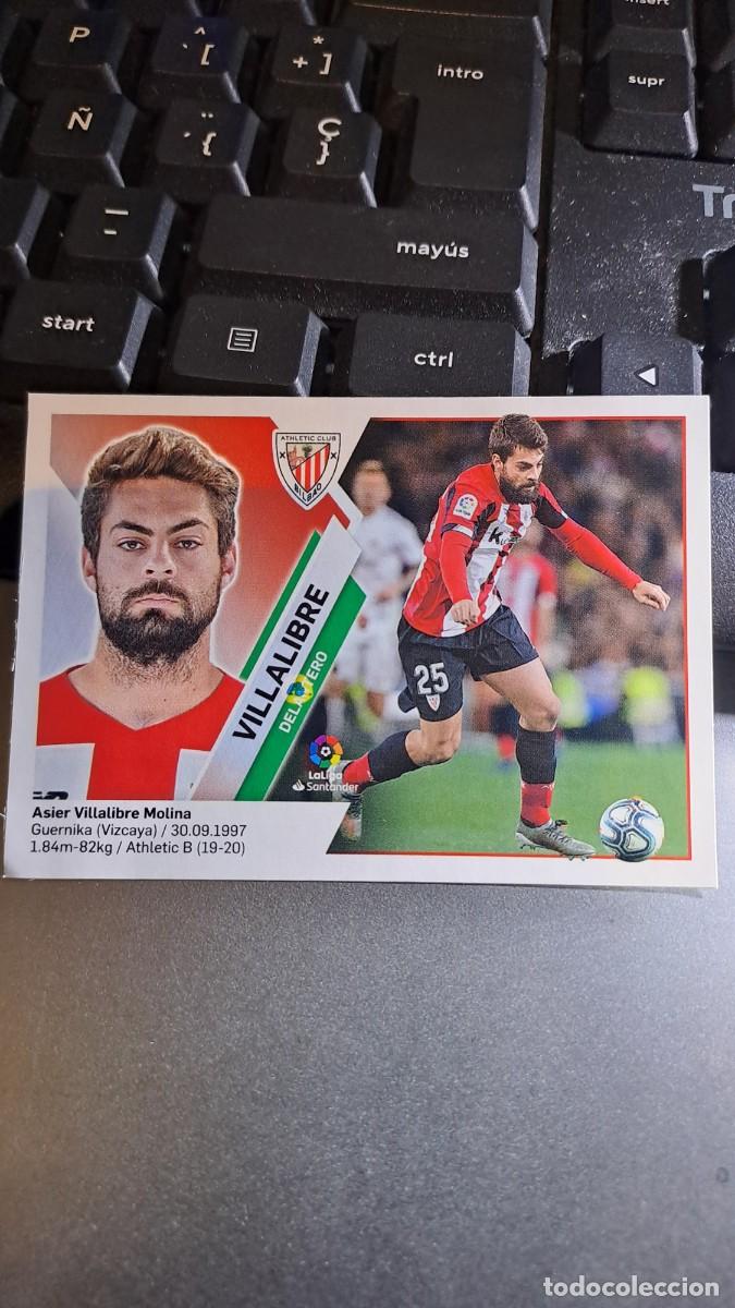 Coleccionismo Cromos antiguos: CROMO VILLALIBRE 5 MERCADO DE INVIERNO 5 ATHLETIC CLUB BILBAO 2019 2020 19 20 ESTE PANINI NUNCA PEGA
