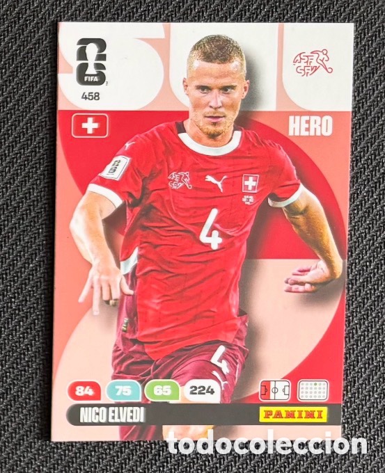 Coleccionismo Cromos antiguos: 458 ELVEDI SUIZA Carta FIFA WORLD CUP 2026 mundial ADRENALYN XL