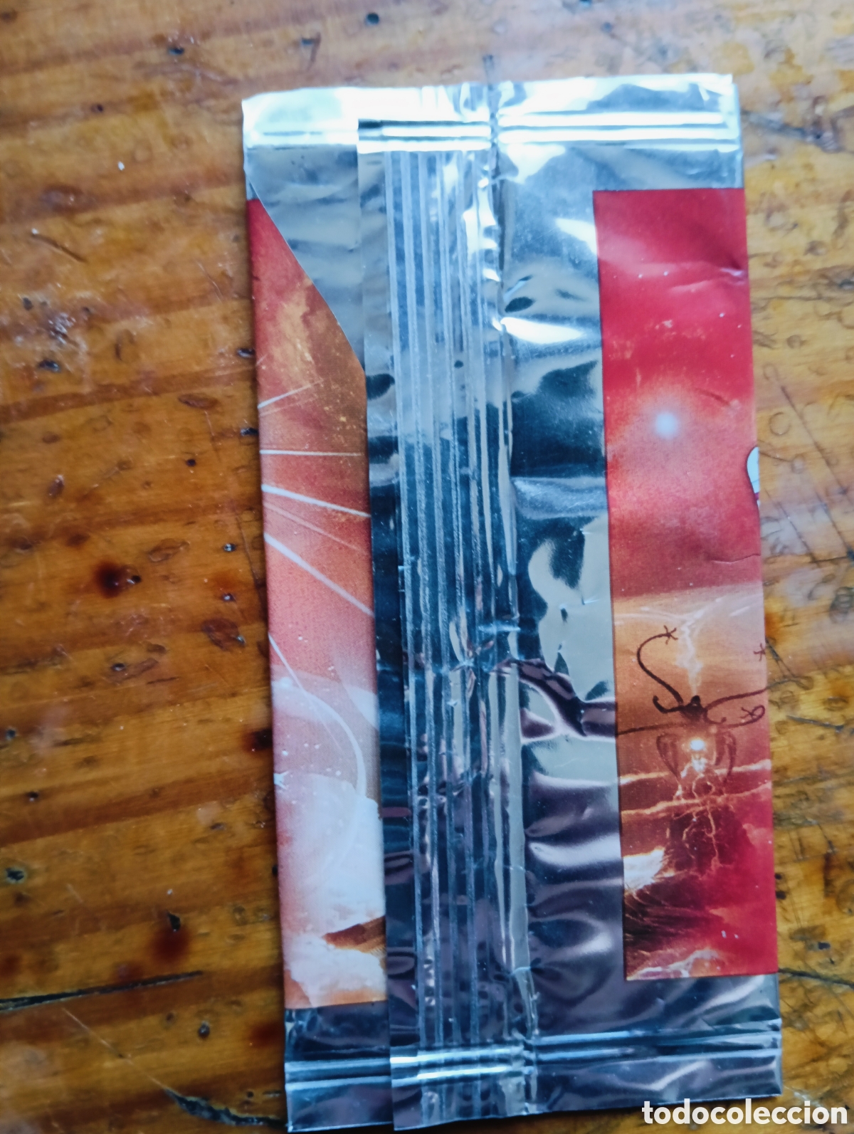Coleccionismo cromos antiguos: Sobre vac&iacute;o Actimel Ultra-piedras magicas - Foto 2