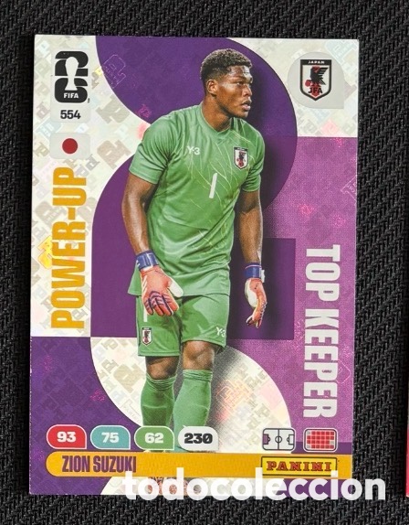 Coleccionismo Cromos antiguos: 554 SUZUKI JAP&Oacute;N POWER-UP Carta FIFA WORLD CUP 2026 mundial ADRENALYN XL