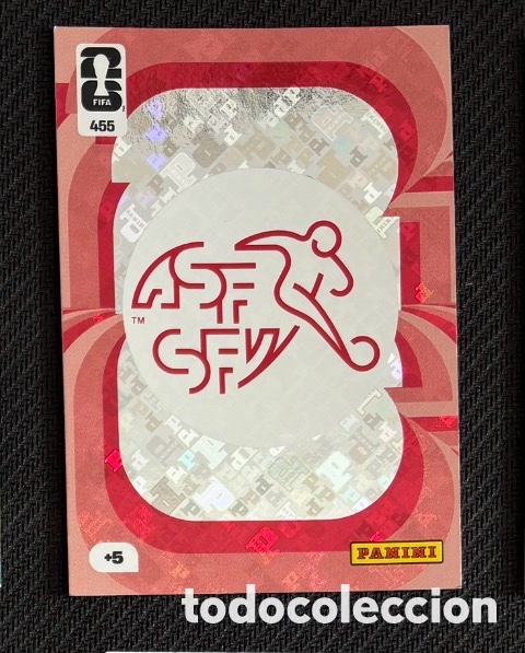 Coleccionismo Cromos antiguos: 455 ESCUDO SUIZA Carta FIFA WORLD CUP 2026 mundial ADRENALYN XL