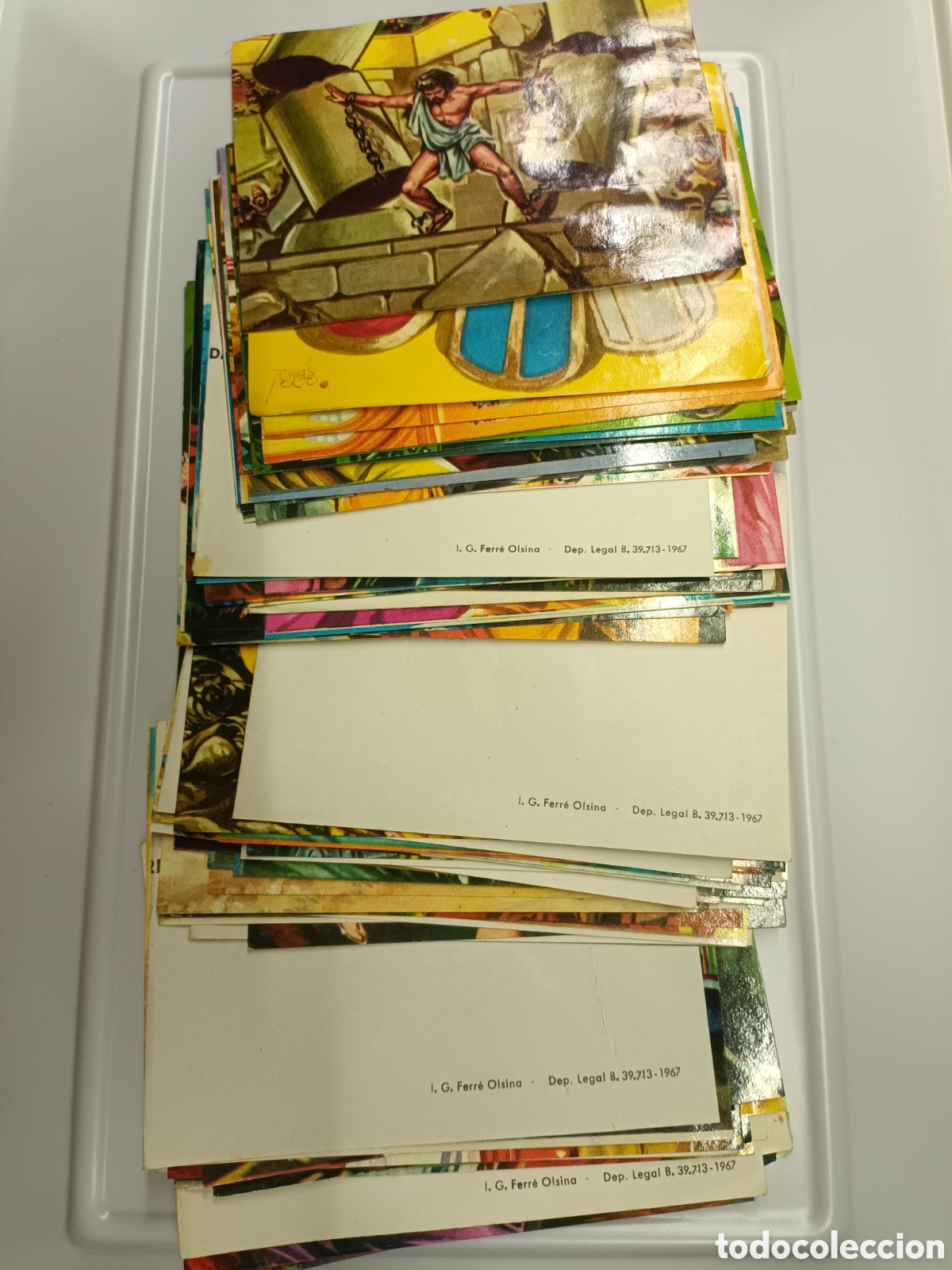 Coleccionismo Cromos antiguos: Lote de cromos EL ANTIGUO TESTAMENTO