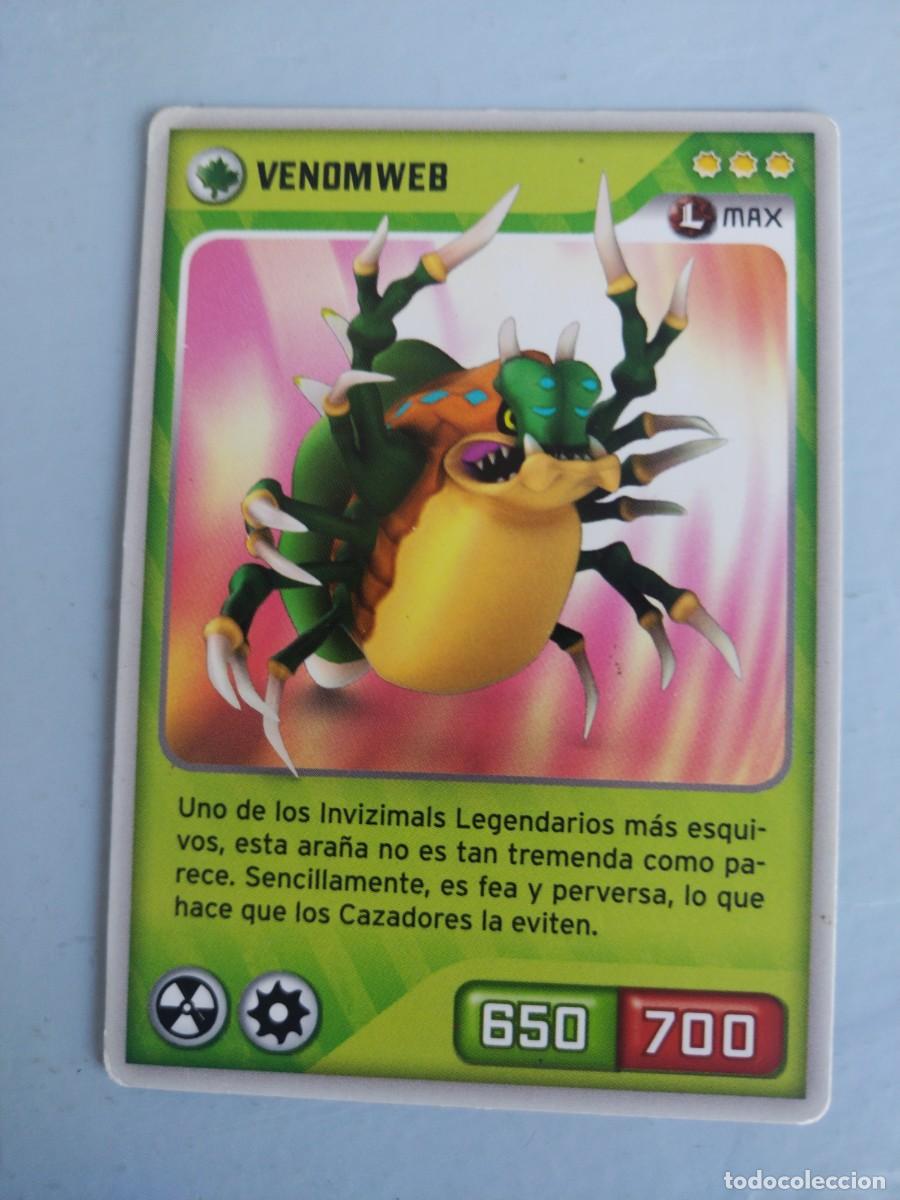 Coleccionismo Cromos antiguos: CROMO CARTA INVIZIMALS 2009-2013 N&deg; 192