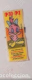 Coleccionismo Cromos antiguos: cromo chicle warner b ross loonet tunes toones serie premio hologramas 3d pio pi dunkin sonrics