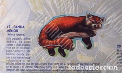 Collezionismo Figurine antiche: CROMO BOLLYCAO fauna en peligro 17