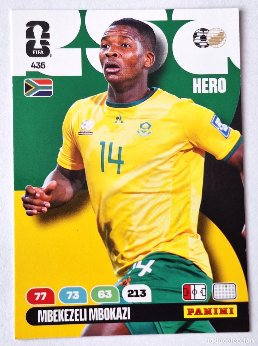 Coleccionismo Cromos antiguos: CROMO 435 - MBEKEZELI MBOKAZI - SUDAFRICA FIFA WORLD CUP 2026 - ADRENALYN - PANINI - NUEVO