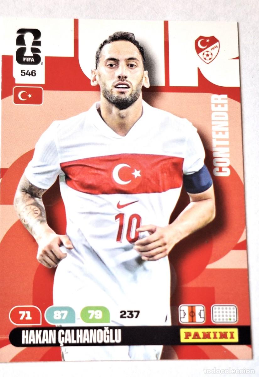 Coleccionismo Cromos antiguos: CROMO 546 -HAKAN CALHANOGLU - TURQUIA FIFA WORLD CUP 2026 - ADRENALYN - PANINI - NUEVO