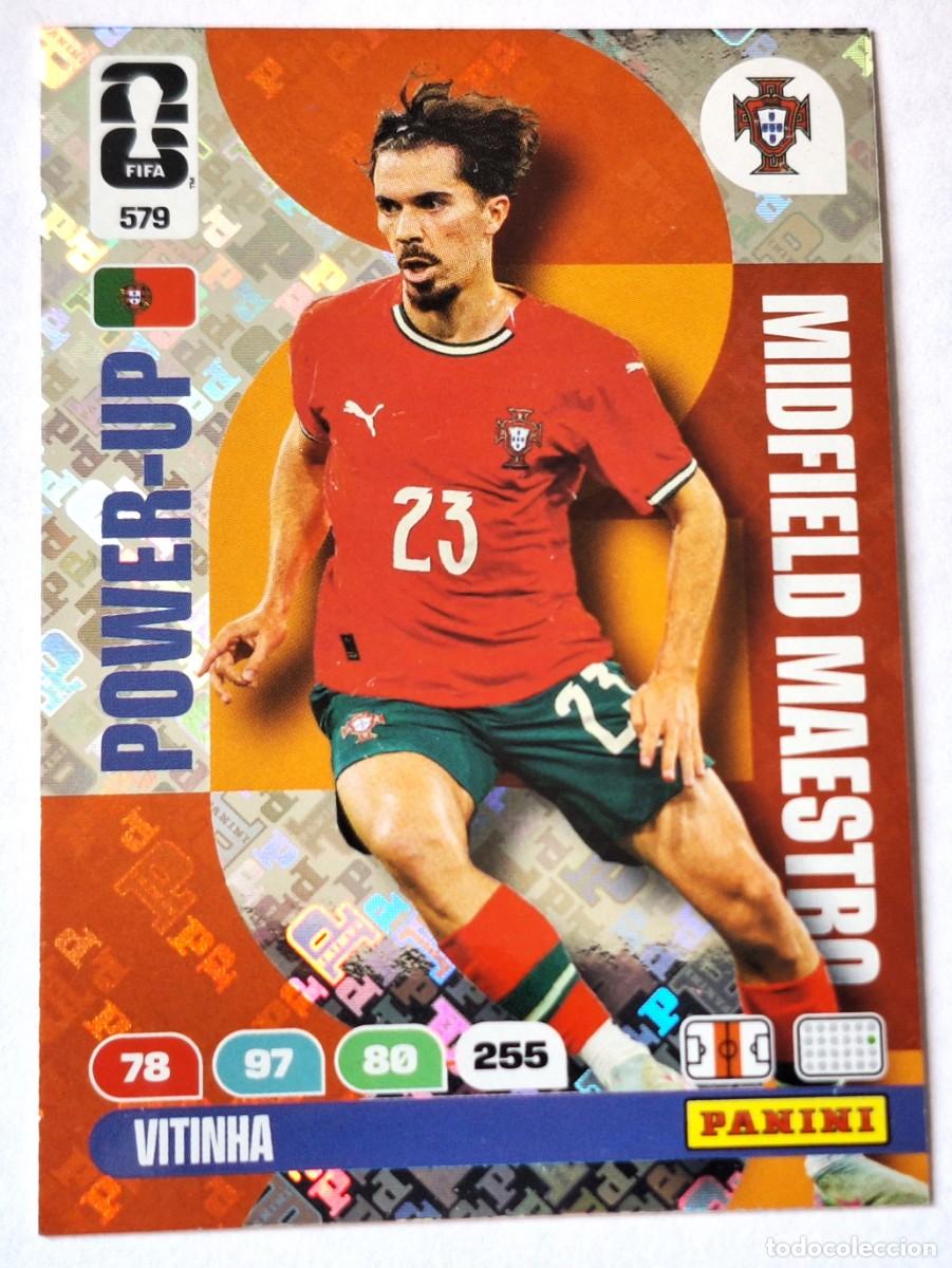 Coleccionismo Cromos antiguos: CROMO 579 - VITINHA - PORTUGAL WORLD CUP 2026 - ADRENALYN - PANINI - NUEVO