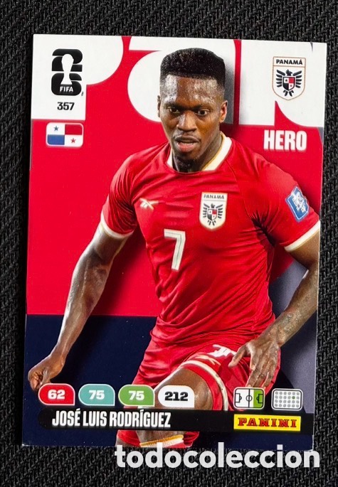 Coleccionismo Cromos antiguos: 357 JOS&Eacute; LUIS PANAM&Aacute; Carta FIFA WORLD CUP 2026 mundial ADRENALYN XL
