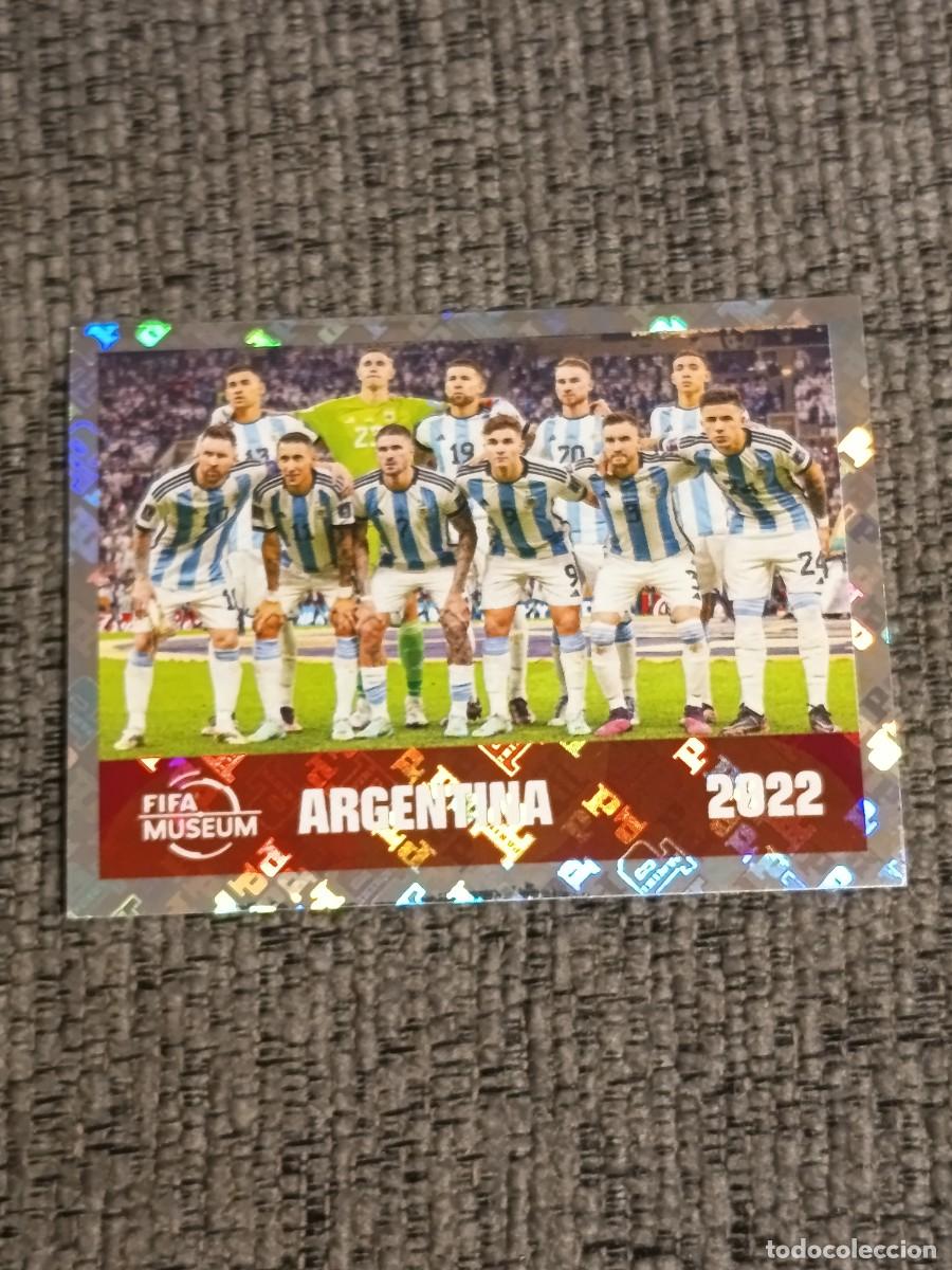 Coleccionismo cromos antiguos: ALINEACION CAMPEONA ARGENTINA 2022 FWC 19 STICKER MUNDIAL 2026 PANINI FIFA WORLD CUP NUEVO