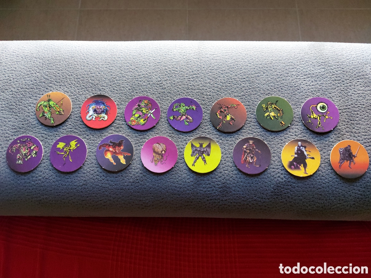 Collectable Antique Stickers: Tazos Space Kombat, colecci&oacute;n completa