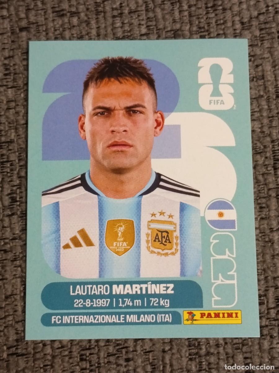 Coleccionismo Cromos antiguos: LAUTARO MART&Iacute;NEZ ARG 18 STICKER MUNDIAL 2026 PANINI FIFA WORLD CUP NUEVO