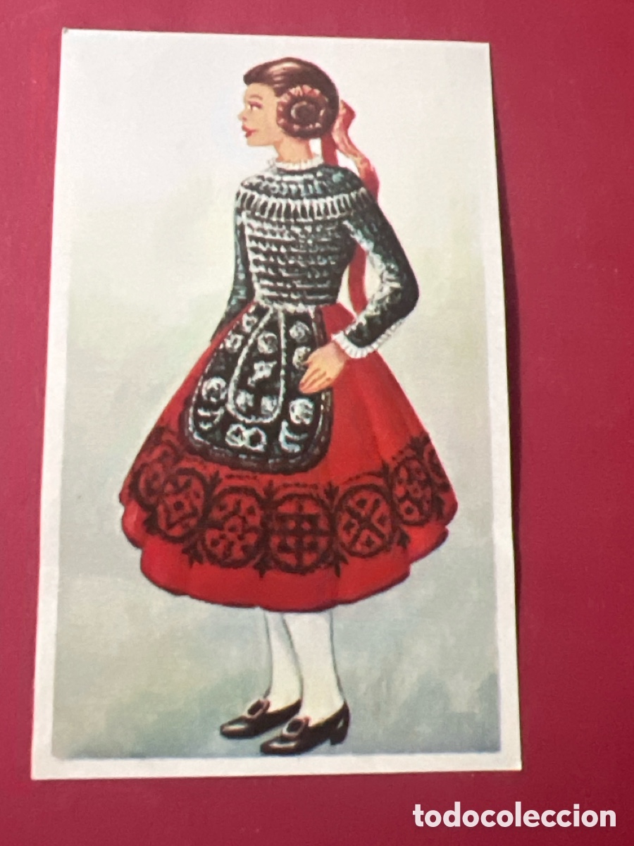 Coleccionismo Cromos antiguos: C2133. TRAJES TIPICOS DE MAGA - 118 VALLADOLID