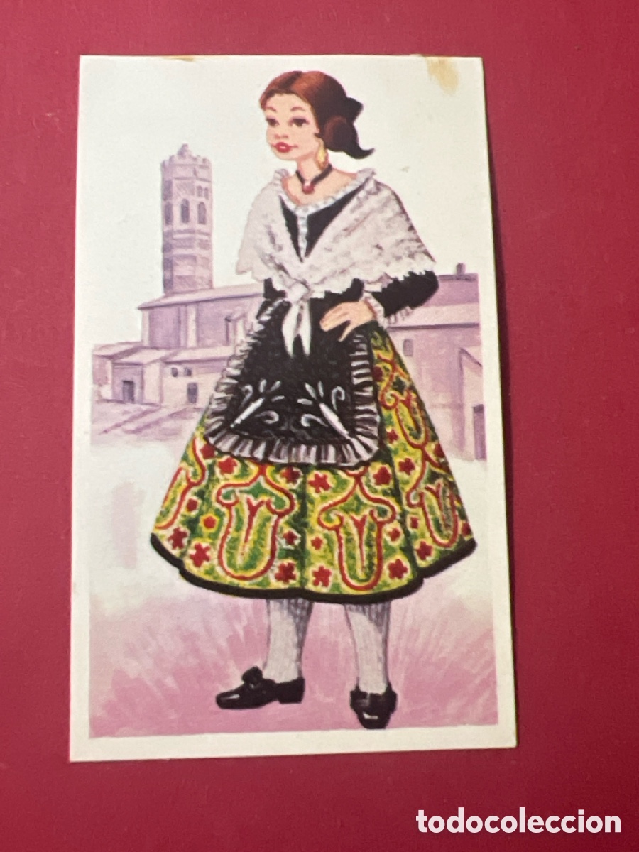 Coleccionismo Cromos antiguos: C2146. TRAJES TIPICOS DE MAGA - 121 ZARAGOZA