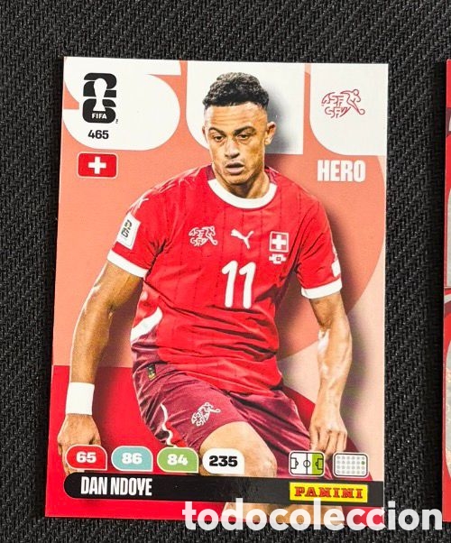 Coleccionismo Cromos antiguos: 465 NDOYE SUIZA Carta FIFA WORLD CUP 2026 mundial ADRENALYN XL