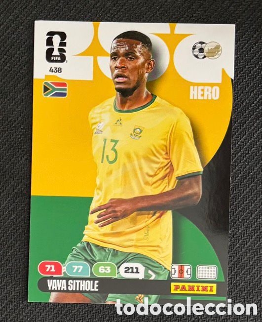 Coleccionismo Cromos antiguos: 438 SITHOLE SUDAFRICA Carta FIFA WORLD CUP 2026 mundial ADRENALYN XL