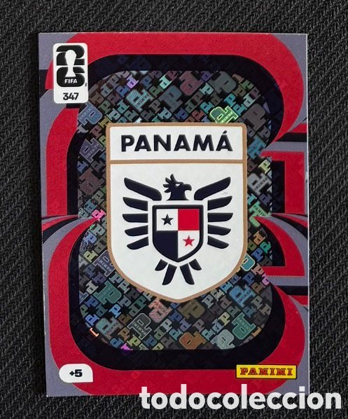 Coleccionismo Cromos antiguos: 347 ESCUDO PANAM&Aacute; Carta FIFA WORLD CUP 2026 mundial ADRENALYN XL