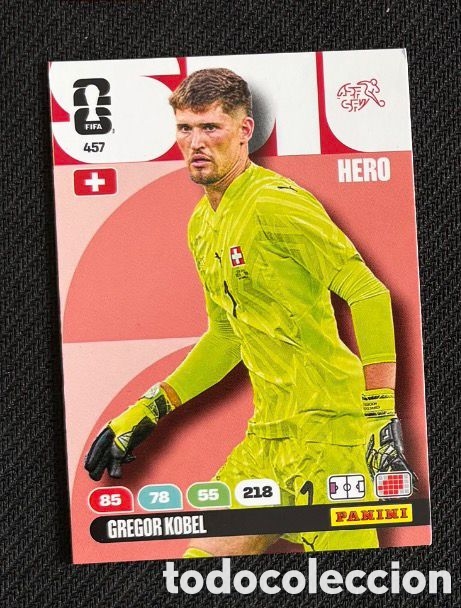 Coleccionismo Cromos antiguos: 457 KOBEL SUIZA Carta FIFA WORLD CUP 2026 mundial ADRENALYN XL