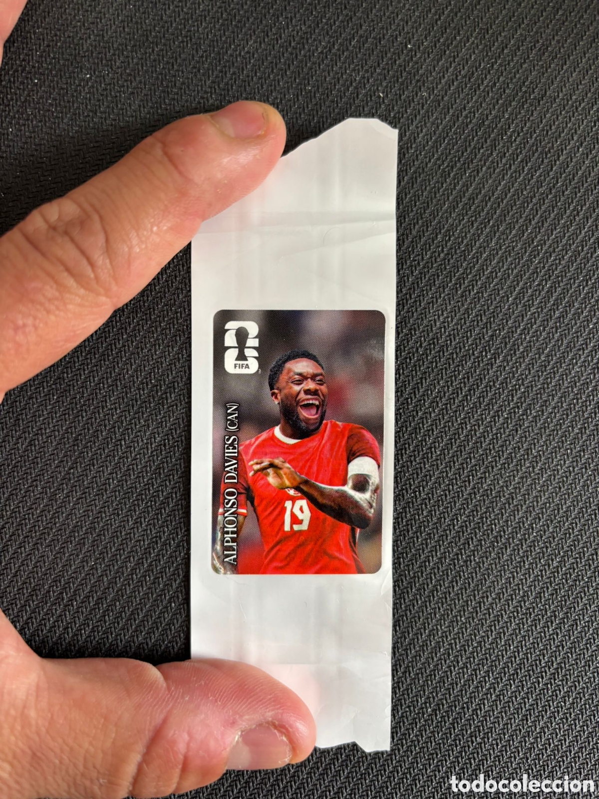 Coleccionismo Cromos antiguos: ALPHONSO DAVIES CANADA STICKER COCA COLA FIFA WORLD CUP 2026