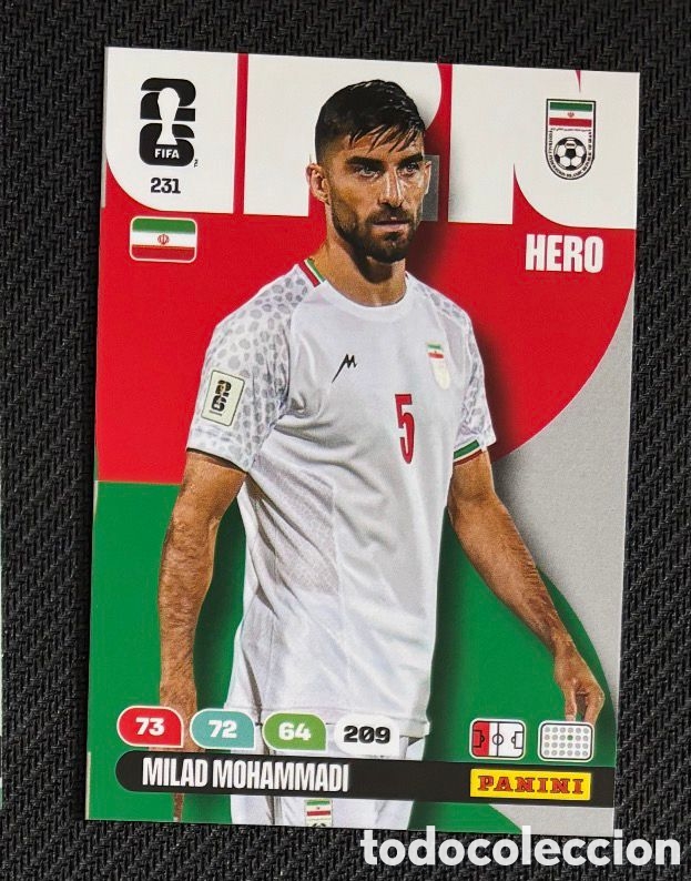 Sammeln alte Sammelbilder: 231 MILAN IRAN Carta FIFA WORLD CUP 2026 mundial ADRENALYN XL