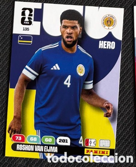 Collezionismo Figurine antiche: 135 EIJMA CURAZAO Carta FIFA WORLD CUP 2026 mundial ADRENALYN XL