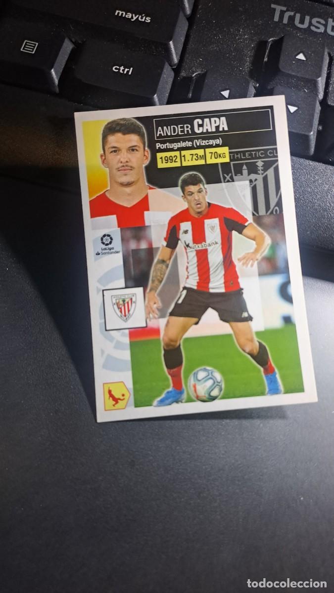 Coleccionismo Cromos antiguos: CROMO CAPA 5 ATHLETIC CLUB DE BILBAO LIGA 2020 2021 20 21 ESTE PANINI NUNCA PEGADO