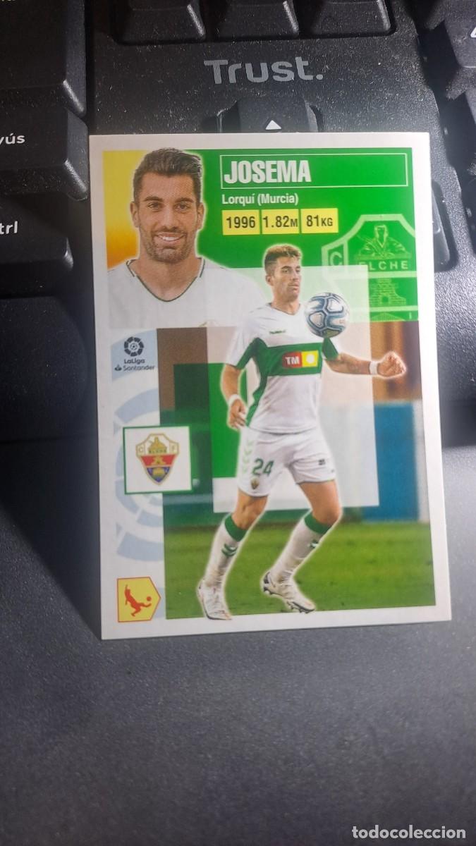 Coleccionismo Cromos antiguos: CROMO JOSEMA 8 ELCHE LIGA 2020 2021 20 21 ESTE PANINI NUNCA PEGADO