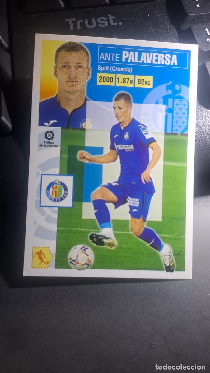 Coleccionismo Cromos antiguos: CROMO PALAVERSA 15 GETAFE LIGA 2020 2021 20 21 ESTE PANINI NUNCA PEGADO