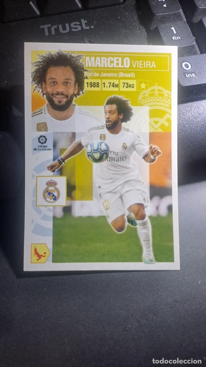 Coleccionismo Cromos antiguos: CROMO MARCELO 9 REAL MADRID LIGA 2020 2021 20 21 ESTE PANINI NUNCA PEGADO