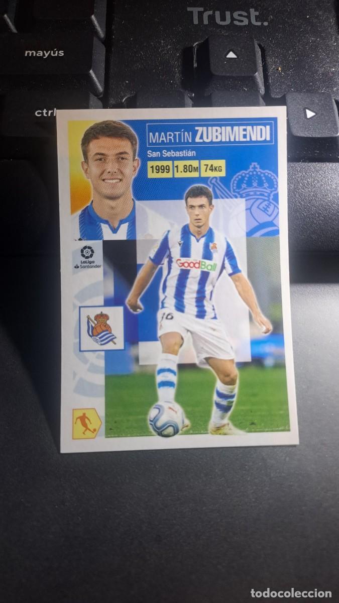 Coleccionismo Cromos antiguos: CROMO ZUBIMENDI 12 B 12B REAL SOCIEDAD LIGA 2020 2021 20 21 ESTE PANINI NUNCA PEGADO