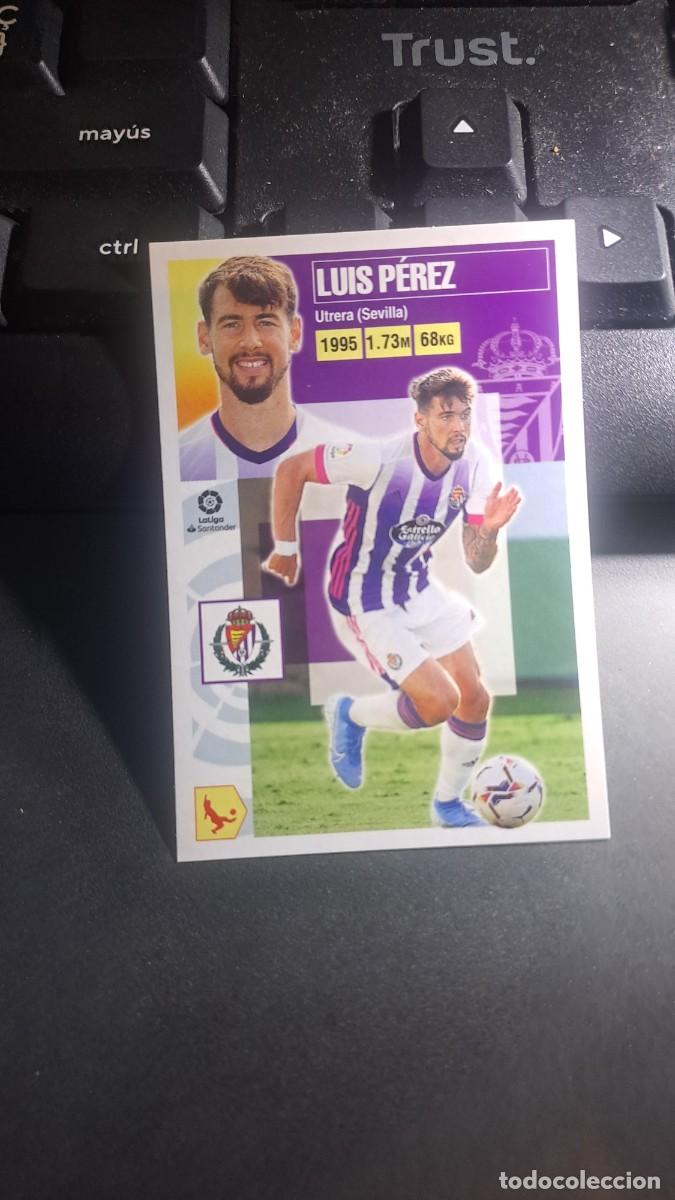 Coleccionismo Cromos antiguos: CROMO LUIS PEREZ 5 VALLADOLID LIGA 2020 2021 20 21 ESTE PANINI NUNCA PEGADO