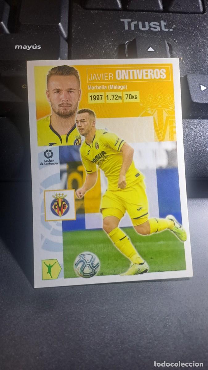 Coleccionismo Cromos antiguos: CROMO ONTIVEROS 15 VILLARREAL LIGA 2020 2021 20 21 ESTE PANINI NUNCA PEGADO