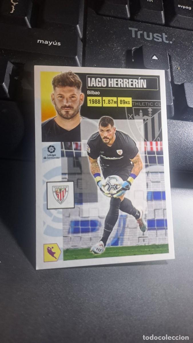 Coleccionismo Cromos antiguos: CROMO IAGO HERRERIN 3 BIS COLOCA ATHLETIC CLUB DE BILBAO LIGA 2020 2021 20 21 ESTE PANINI NUNCA PEGA