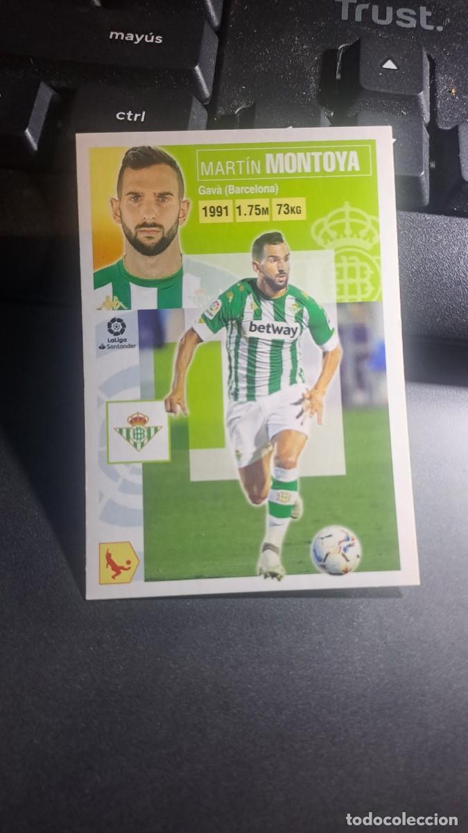 Coleccionismo Cromos antiguos: CROMO MONTOYA 7 ULTIMOS FICHAJES FICHAJE 7 BETIS LIGA 2020 2021 20 21 ESTE PANINI NUNCA PEGADO