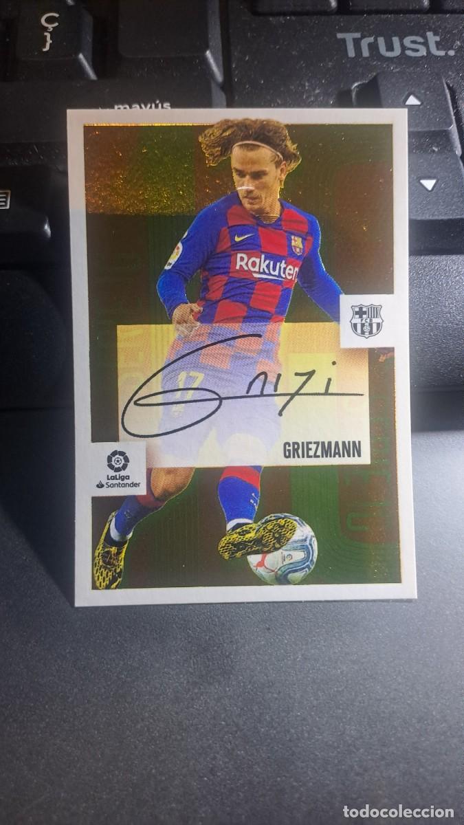 Coleccionismo Cromos antiguos: CROMO GRIEZMANN 6 SERIE 10 BARCELONA LIGA 2020 2021 20 21 ESTE PANINI NUNCA PEGADO