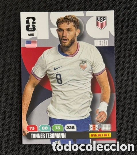 Coleccionismo Cromos antiguos: 485 TESSMANN EEUU Carta FIFA WORLD CUP 2026 mundial ADRENALYN XL