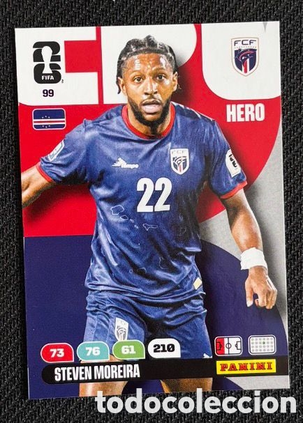 Coleccionismo Cromos antiguos: 99 MOREIRA CABO VERDE Carta FIFA WORLD CUP 2026 mundial ADRENALYN XL