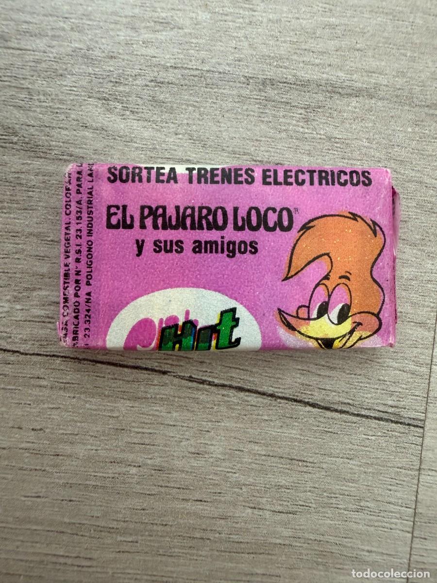 Coleccionismo Cromos antiguos: Chicle cerrado sin abrir - El P&aacute;jaro Loco - Hit