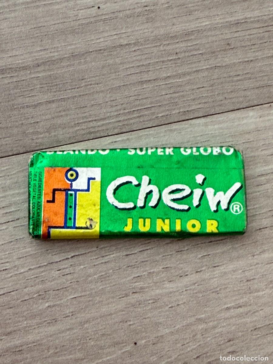 Coleccionismo Cromos antiguos: Chicle cerrado sin abrir Cheiw Junior - Clorofila