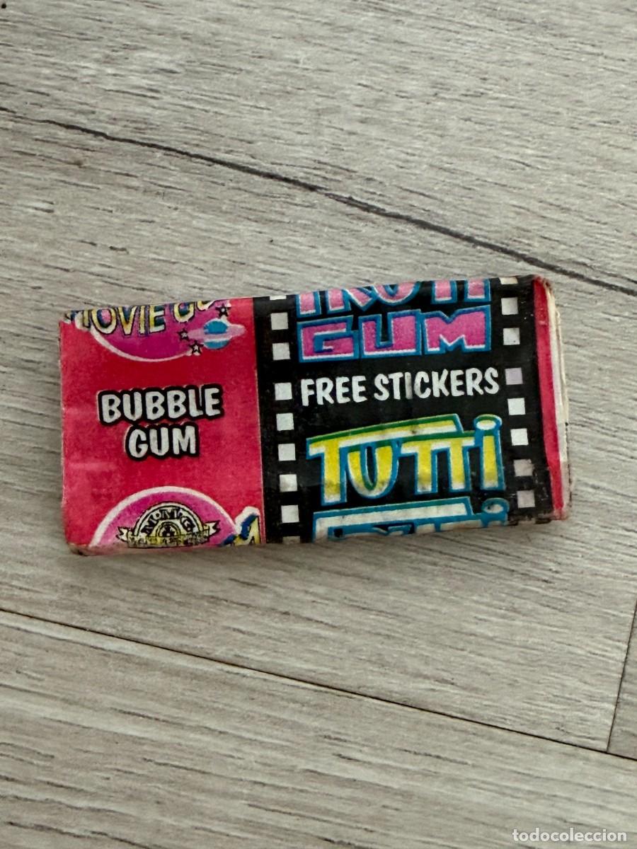 Coleccionismo Cromos antiguos: Chicle cerrado sin abrir - Movie Gum Tutti Frutti Chupa Chups