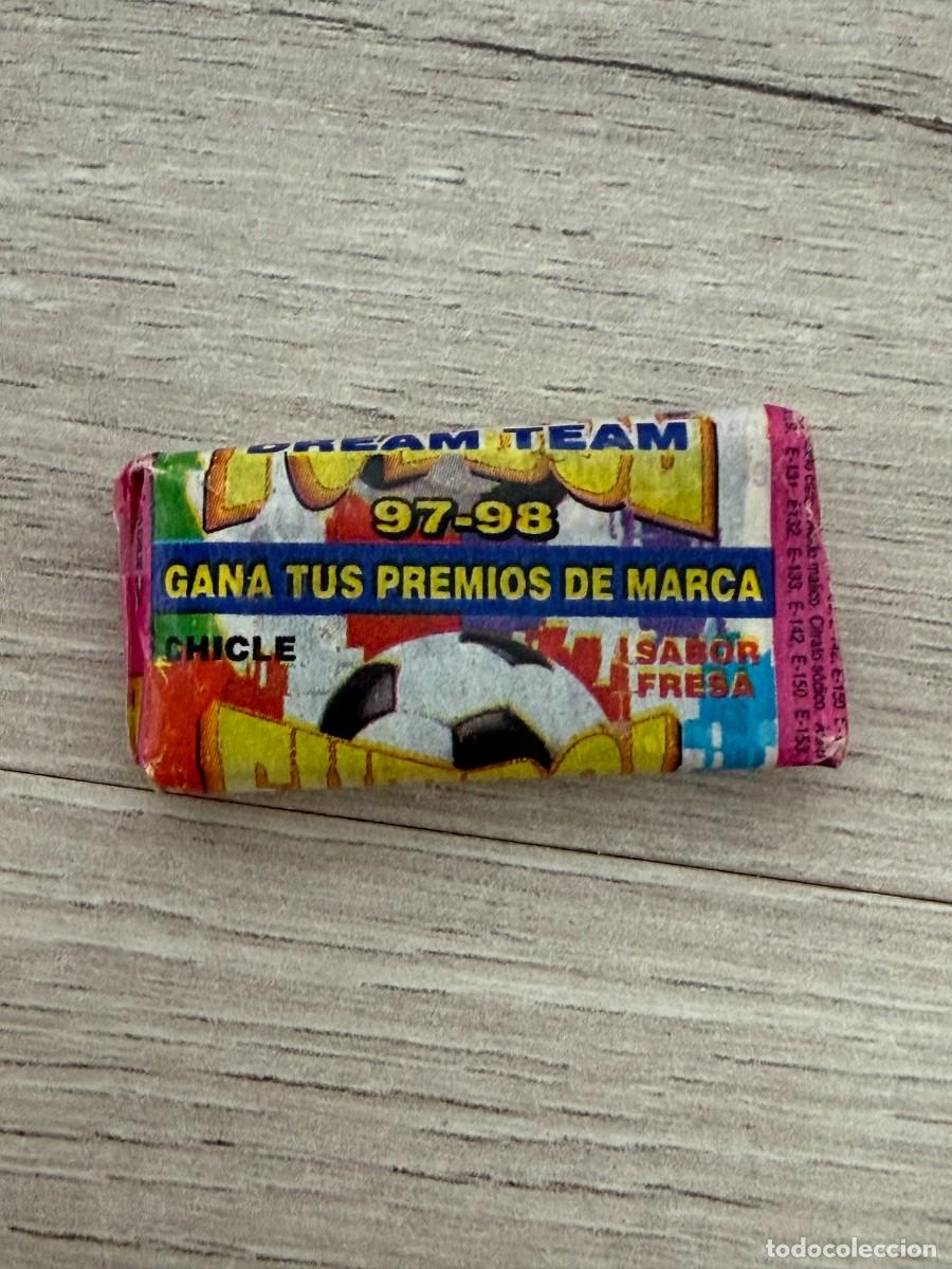 Coleccionismo Cromos antiguos: Chicle cerrado sin abrir Dream Team Liga 97-98 f&uacute;tbol