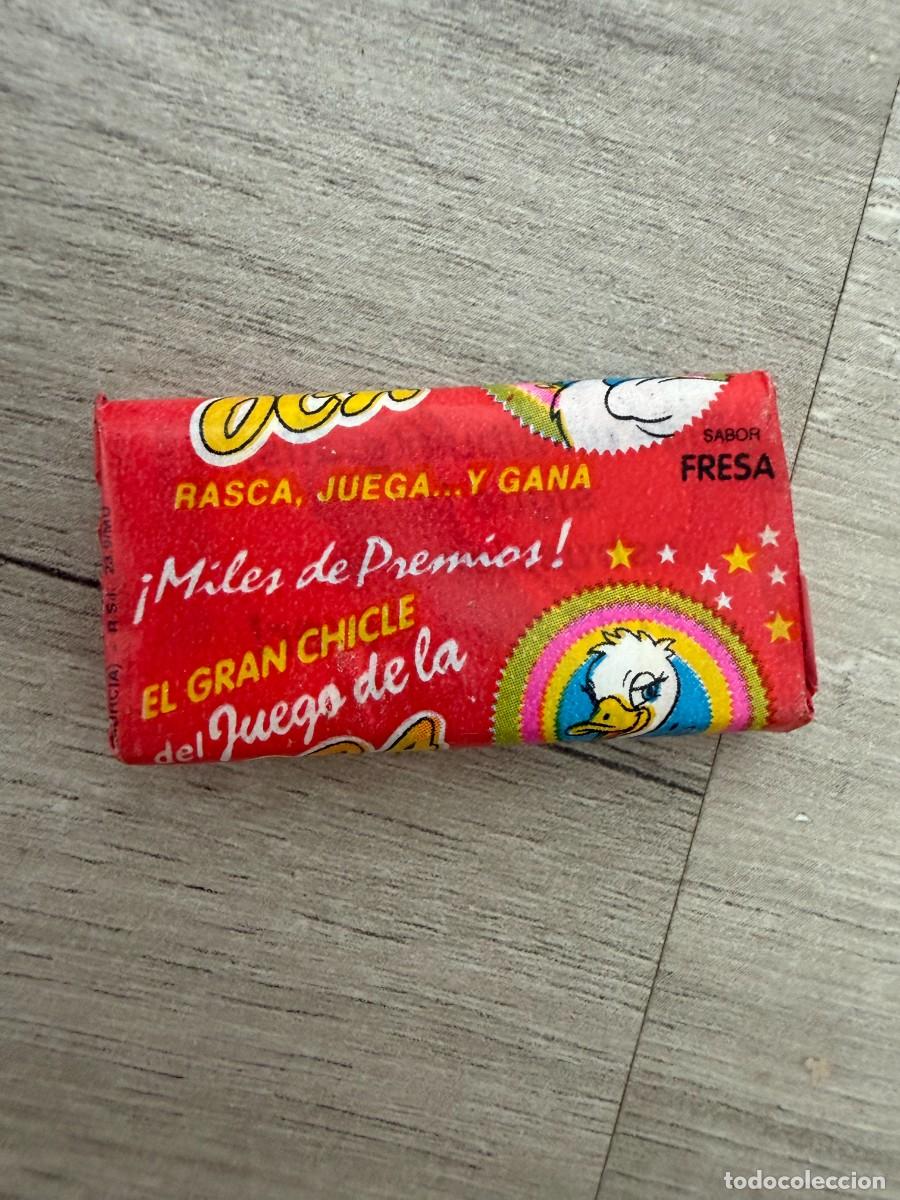 Coleccionismo Cromos antiguos: Chicle cerrado sin abrir - El gran juego de la oca - fresa