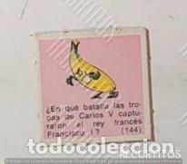 Collectable Antique Stickers: un dos tres la ruperta fantasma ficha 144