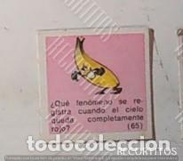 Collectable Antique Stickers: un dos tres la ruperta fantasma ficha 65