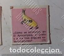 Collectable Antique Stickers: un dos tres la ruperta fantasma ficha 3