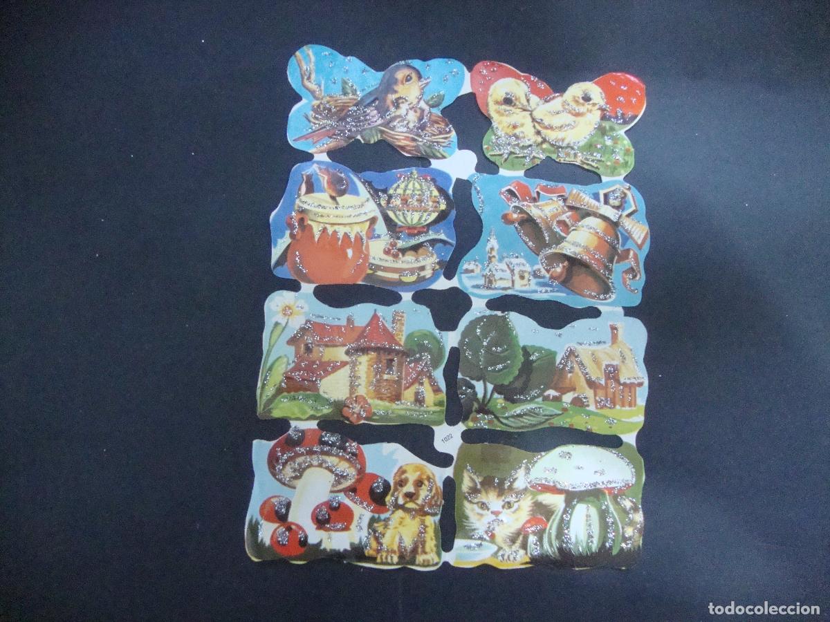 Coleccionismo Cromos antiguos: EDICIONES VULCANO CROMOS DE LUJO TROQUELADOS ESCARCHADOS